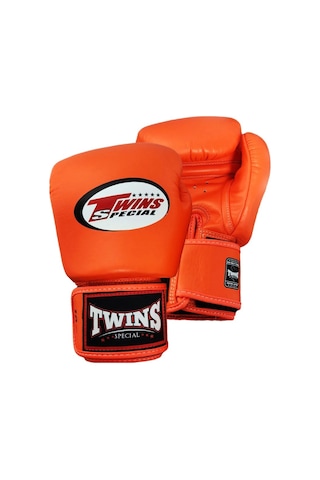 Twins Bgvl3-or Turuncu Boks Eldiveni Deri Muay Thai Eldiveni Turuncu