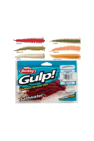 Berkley Gulp Alive Sandworm 5cm 2inç 24ct Silikon Yem