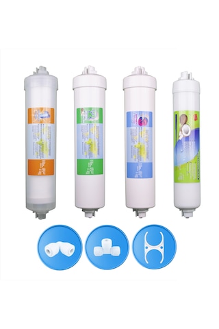 Su Arıtma Cihazı İnline 4'lü Filtre Set