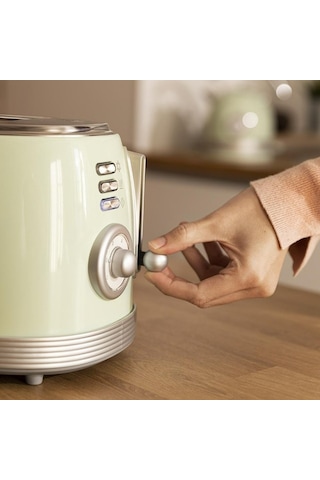 Cecotec Toast Taste 800 Vintage Light Green Retro 850 W Ekmek Kızartma Makinesi
