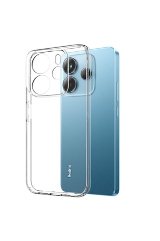 Xiaomi Redmi Note 14 4g Şeffaf Kılıf / Cam Ekran Koruyucu Seti