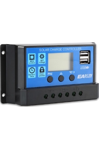 Solar Şarj Kontrol Cihazı 10A Solar Şarj Regülatörü