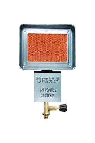 Orgaz Sb600 Dedantörlü Kamp Piknik Tüp Sobası Dar Çember Çok Renkli