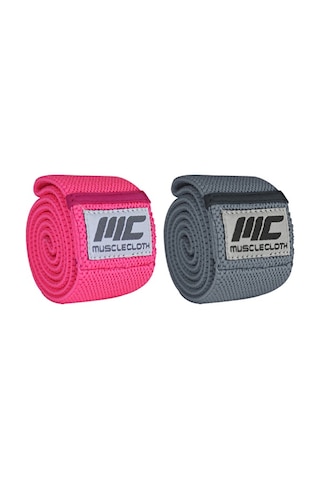 Musclecloth 2'li Active Loop Band Seti Orta-sert Pembe