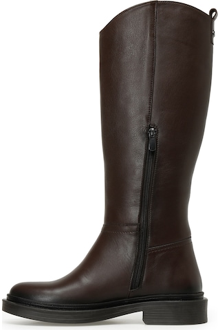 Nine West Toyya 3pr Kahverengi Kadın Düz Çizme 000000000101415620 Kahverengi