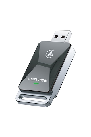 Lenyes Lcp02 Usb Bluetooth 5.0 Wireless Transmitter Adaptör Siyah