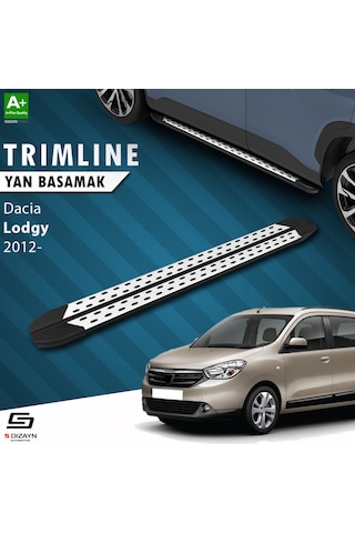 S-dizayn Dacia Lodgy Trimline Gri Yan Basamak 207 Cm 2012 Üzeri