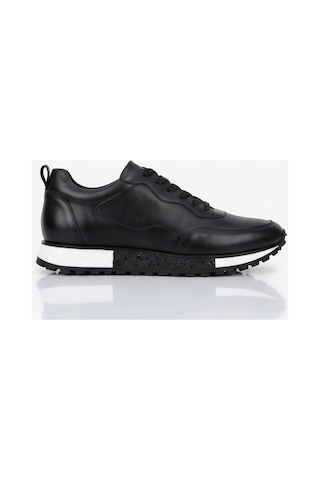 Crc Ayakkabı %100 Hakiki Deri Premium Siyah Erkek Spor Ayakkabı Trend Casual Model Özel Taban Serisi Siyah7