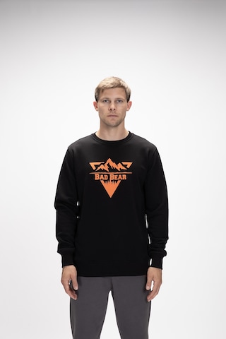 Bad Bear Mountaın Crewneck Erkek Sweatshirt Siyah