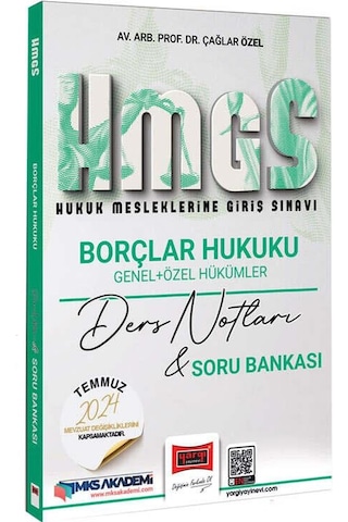 Yargı 2025 Hukuk Mesleklerine Giriş Sınavı Borçlar Hukuku Genel Ve Özel Hükümler Ders Notları Soru Bankası