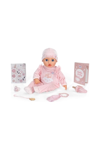 Baby Born Annabell 43 Cm Fonksiyonlu Sesli Bebek 10+ İşlevli Aksesuar Setli 04