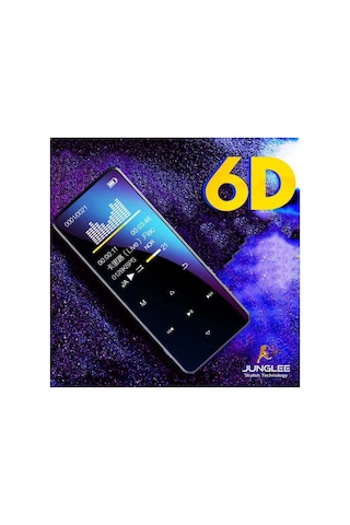 Bluetooth Lu Mp3 Mp4 Çalar Fm Radyolu Şarjlı Mp4 Player Dahili Hoparlör 8gb Hafızalı Müzik Çalar