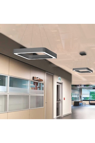 Tra54063 Eco 60X60 Cm Led Avize Sarkıt Kare Zeven