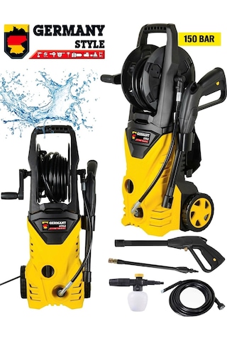 Germany Style GRM150 Max 150 Bar Bakır Sargılı Yüksek Basınçlı Makine