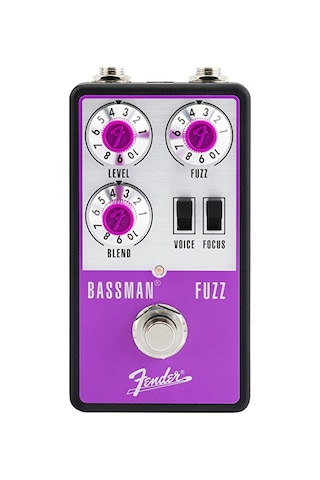 Fender 0234611000 Bassman Fuzz Bas Gitar Pedalı Vintage Bassman Tonlarını Andıran Yoğun Ve Kremsi Fuzz Efekti