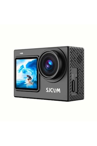 Sjcam Sj6 Ultra Aksiyon Kamerası 4k/ 30frm 6 Eksenli Stabilizatör Çift Ekran Siyah