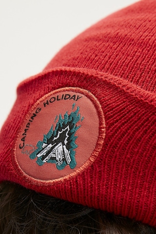 Bad Bear Bonfire Crimson Red Kırmızı Bere