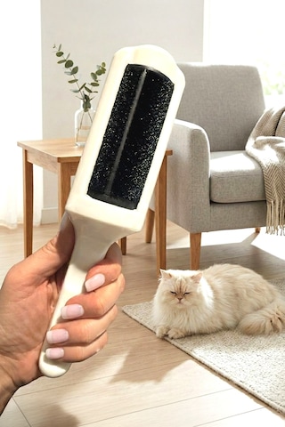 Myclean Hazneli Kedi Köpek Evcil Hayvan Kazak Kıyafet Elbise Halı Yatak Tüy Temizleyici