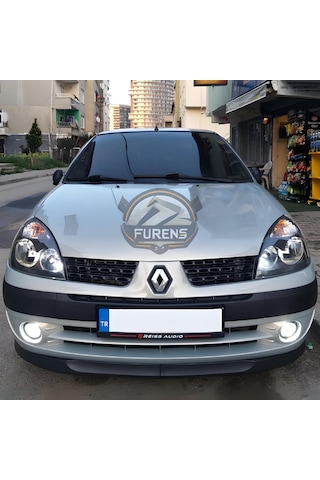 Renault Clio 2 Symbol Hb Sedan 1998-2008 Uyumlu H Lip Esnek Ön Lip 2 Parça Karlık Ön Ek Tampon Altı Dil
