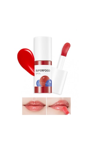 Missha Super Food Lip Oil Berry Yoğun Nemlendirici Dut Özlü Dudak Bakım Yağı 5.2 G