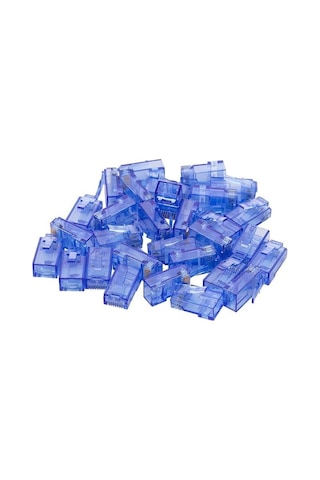 Pm-22702 Rj45 Rj45 Cat6 8p/8c Mavi Soket 100 Lü Paket