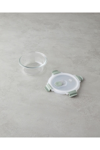 English Home Mila Borosilikat Saklama Kabı 400 Ml Yeşil