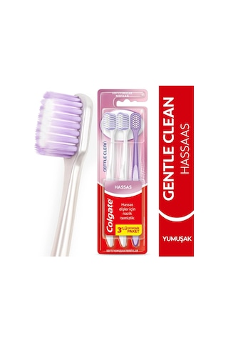 Colgate Gentle Clean 2+1 Diş Fırçası Hassas Yumuşak