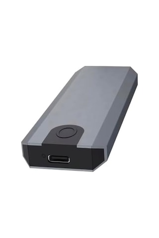 M.2 Nvme Usb3.1 Tip-c Gen2 10gbps, Type-c Nvme+ngff Adaptörü, Gri Alüminyum, Taşınabilir Katı Hal Sürücü Kasası, Laptop Ve Macbook İçin