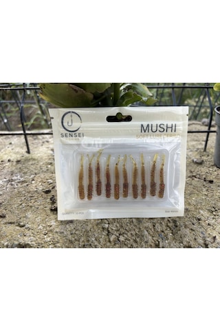 Sensei Mushi 4.5 Cm Lrf Silikon Yem Renk: Sm-brown
