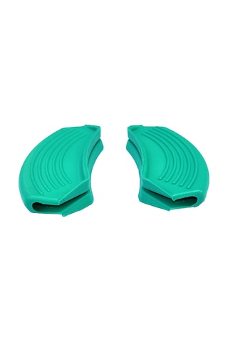 Silikon Tencere Tava Tutacağı Yanmaz Yapışmaz Tutamaç Set Turkuaz