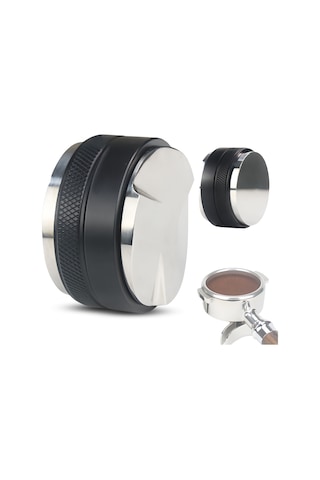 51mm 2'si 1 Arada Kahve Dağıtıcı Ve Sabotaj Paslanmaz Siyah Diğer