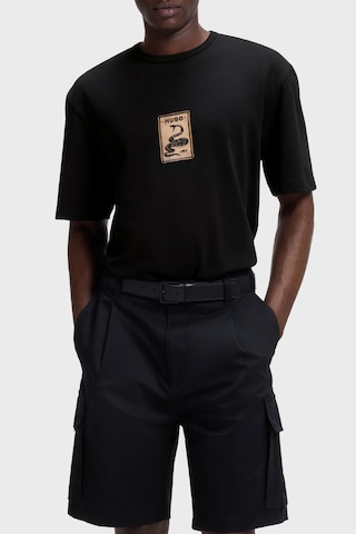 Hugo Erkek T Shirt 50558407 001 Siyah