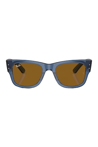 Ray-Ban 0840S 668073 51 Mega Wayfarer Unisex Mavi Köşeli Çerçeve Güneş Gözlüğü - 51