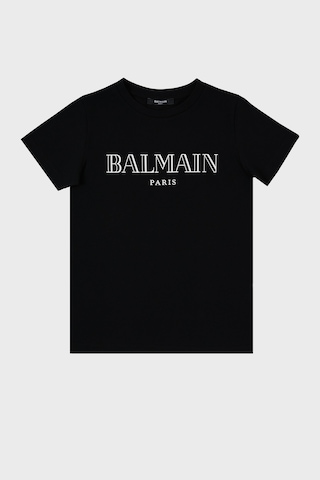 Balmain Çocuk T Shirt 6m8721 Mx030 930 Siyah