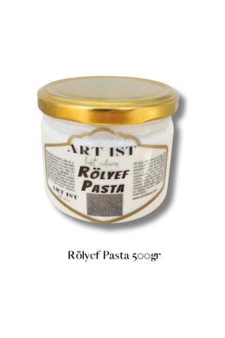 Rölyef Pasta 500gr - Ahşap, Taş Tozu, Hobi, Dıy