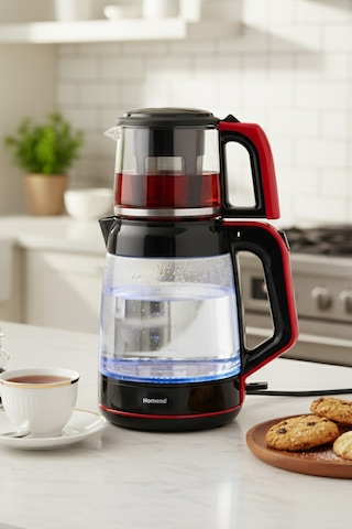 Homend Infinity XL 1764H Cam Çay Makinesi