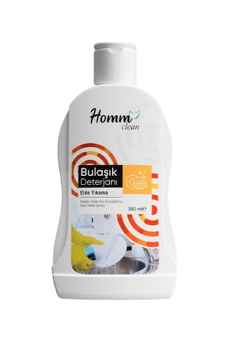 Homm Clean Bulaşık Deterjanı Elde Yıkama 300 ML