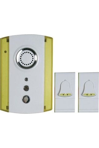 Cata CT-203 Uzaktan Kumandalı Kablosuz Kapı Zili - 1 Zil 2 Buton