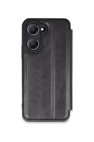 Vivo Y18 Uyumlu Kılıf Flip Cover - Siyah