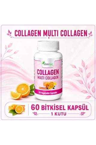 İlim Collagen Multi Collagen Takviye Edici Gıda 3 x 60 Bitkisel Kapsül