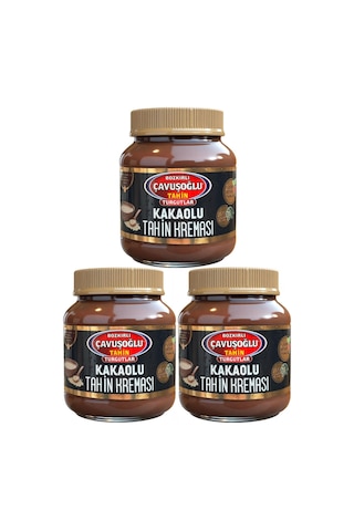 Çavuşoğlu Kakaolu Tahin Kreması 330 Gr X 3 Adet Çavuşoğlu Kakaolu Tahin Kreması 330 Gr X 3 Adet