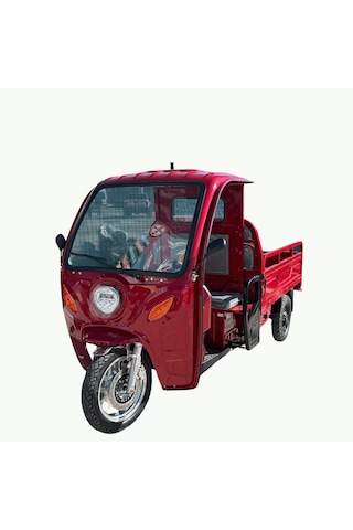 Volta Vt5 Pro 3900 W 3 Tekerlekli Elektrikli Motosiklet Kabinli Kırmızı