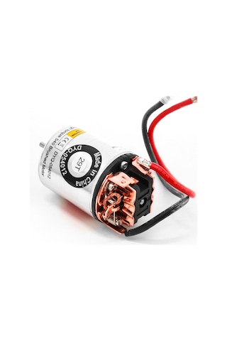 Yunboo 540 Fırçalı Motor, Tırmanma Araçları İçin Yüksek Tork, Su Geçirmez Paslanmaz Çelik Kasa, Değiştirilebilir Karbon Fırçalar, 29t