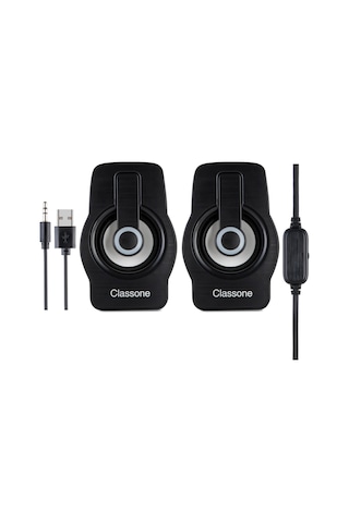 Classone Hoparlör 1+1 Usb Rgb X1b