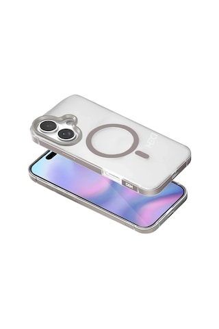 Apple Uyumlu iPhone 17 Hbc-394 Himalayas Magsafe Kapak - Titan Gri