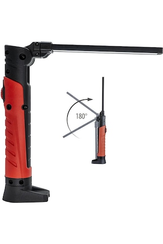 Ceta Form R10F-Slım1 Şarjlı Led Fener Katlanabilir 700 Lumen Siyah