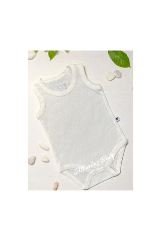 Altıntaş Baby Caramell Yumuşak Ve Nefes Alabilen %100 Pamuk 3'lü Body Set Ekru Ekru
