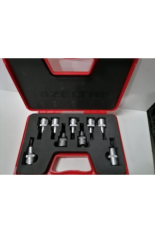 İzeltaş 1/2” Lokmalı Torx Uç Takımı 9 Parça