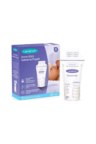 Lansinoh Anne Sütü Saklama Poşeti 25 Adet 40053