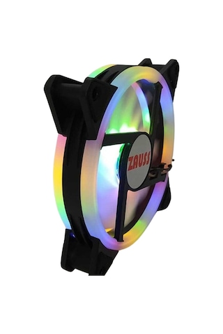 Rainbow Rgb Kasa Mining Fanı 12cm Renkli Gökkuşağı Fanı Iç Ve Dış